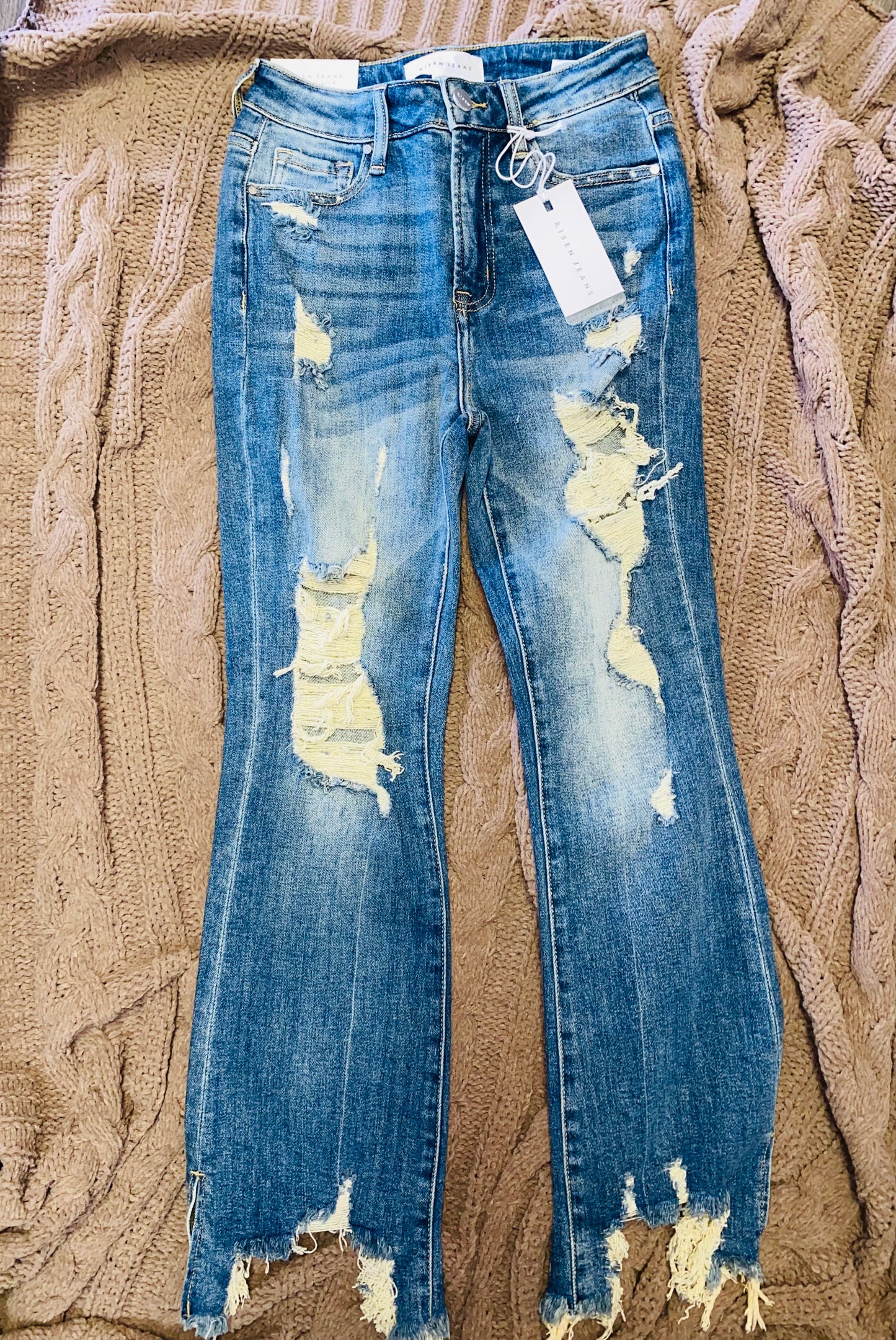 Risen jeans - Barbed Wire & Lace Boutique 